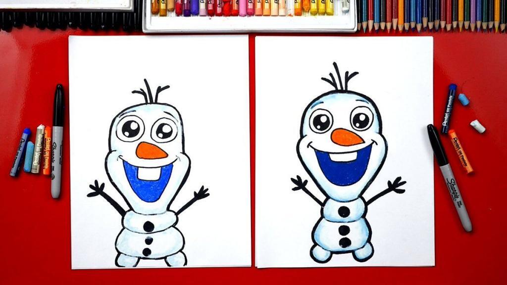 How To Draw A Snowman - Art For Kids Hub 