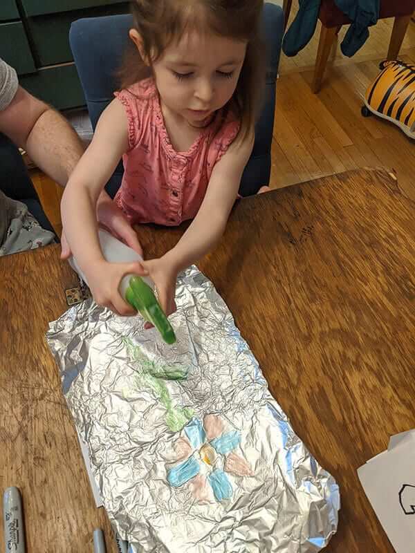 Tin Foil Art Kids Activities Blog